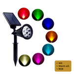 Load image into Gallery viewer, Lueas smart solar tuinverlichting RGB
