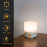 Load image into Gallery viewer, Wireless table/night lamp – Mini LED lamp
