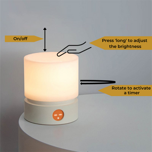 Draadloze tafel-/nacht lamp – Mini Led-lamp