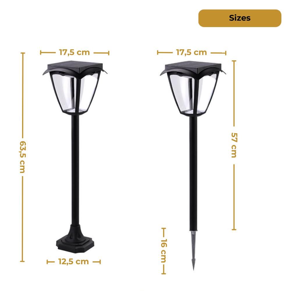 Solar Lamp - LED lantern telephone controllable
