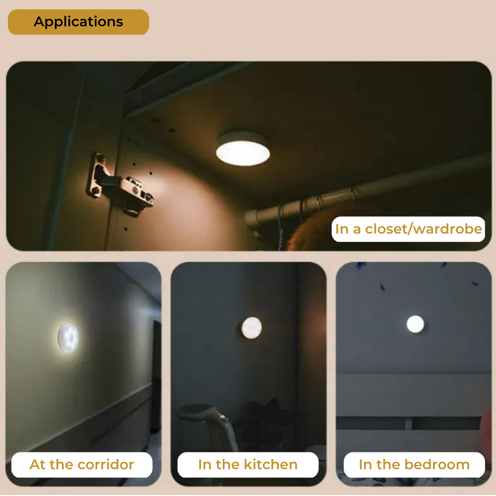 Draadloze ledlamp – Warm/Wit licht