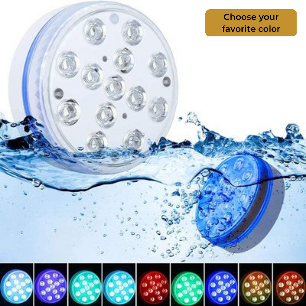 Draadloze Ledlampjes Waterdicht - met Afstandbediening -2 stuks